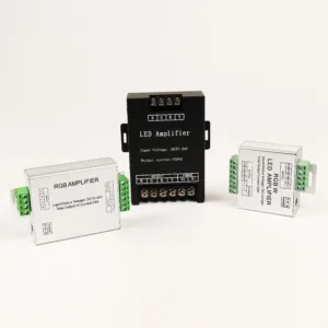 RGB RGBW LED Signal Power Amplifier 30A 24A 3/4CH DC5V-24V Dimmer Controller Expansion Repeater for LED Light Strip