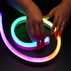 Strip Light 12V Rope Rgb Uv Body Paint Glow Black Strips Led Lights Soft 5 Mm Ultra Thin Neon Flex Led Tube Solar Neon Lights