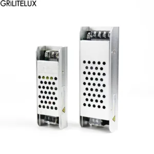 IP20 Indoor Dimmable LED Driver 12V/24V 60W 100W 150W 200W Constant Voltage Multiple 0-10v TRIAC Protocol Support