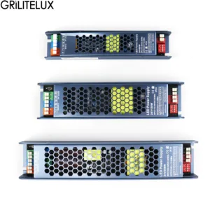 Dimmable LED Driver Transformer 12v 24v IP20 Power Supply 30W Constant Voltage Ultra Thin for LED Strip