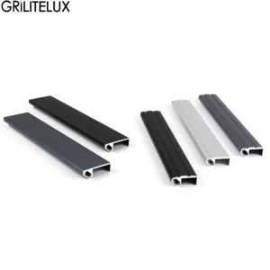 45 Degree Oblique Beam LED Cabinet Shelf Light Clamp-On Aluminum Profile for 18mm Wooden Board Edge Clamp Led Profile Light