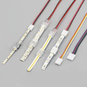 High Quality 5050 Led Connector Wire Cable 4 Pin Rgb Led Strip Connector Diagram