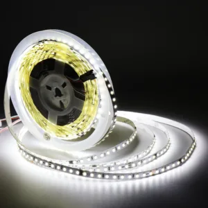 Single Color LED Strip Light 120 LEDs/M SMD 2835 24V Chasing Flowing Effect Flexible Tape Light for Indoor Decorative Lighting