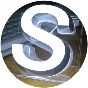 High Quality Mini Acrylic Luminous Words Led Lighting Word Mini Led Alphabet Letter