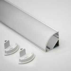 16x16H 90 Degrees Angle Corner Perfiles De Aluminio for Cabinet Perfil Aluminio Led Light